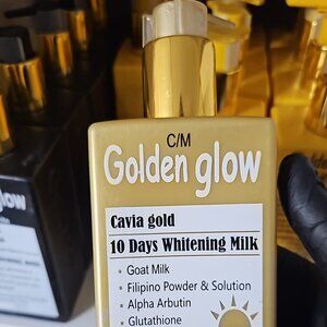 Golden glow cavia gold 10 days whitening milk 500ml